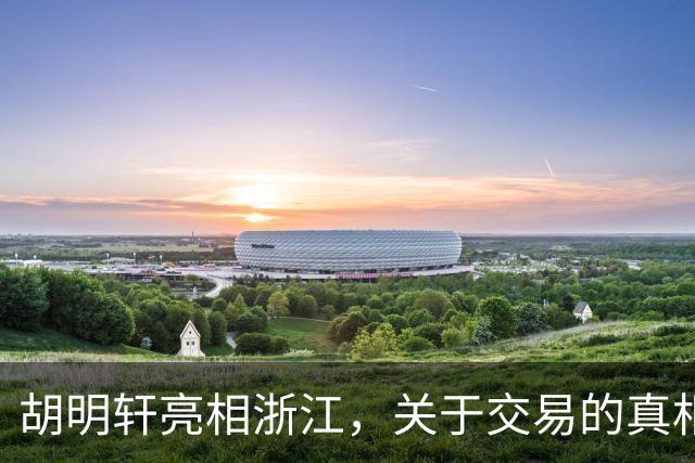 胡明轩亮相浙江，关于交易的真相揭秘